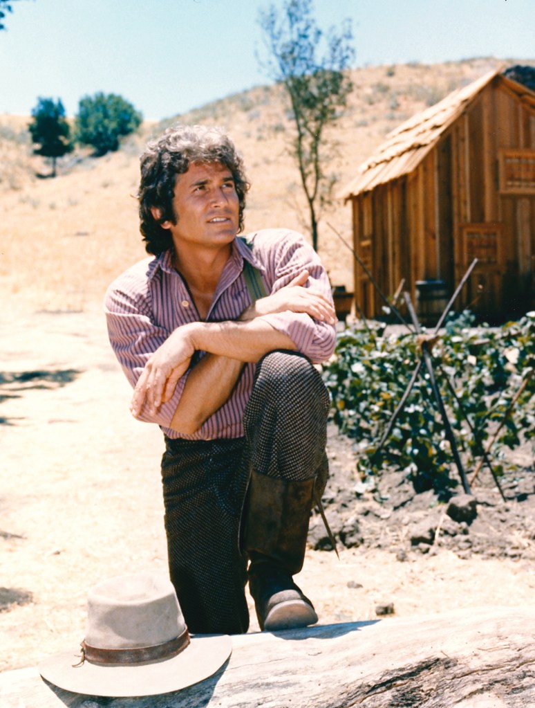 Michael Landon as Charles Ingalls, 1974