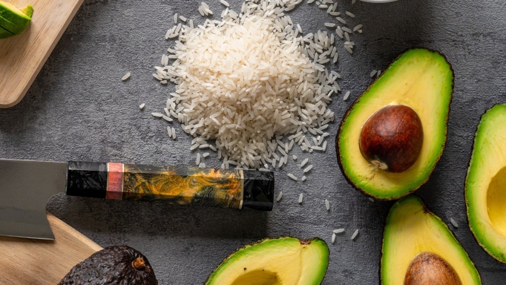 Uses for uncooked rice: ripen avocados