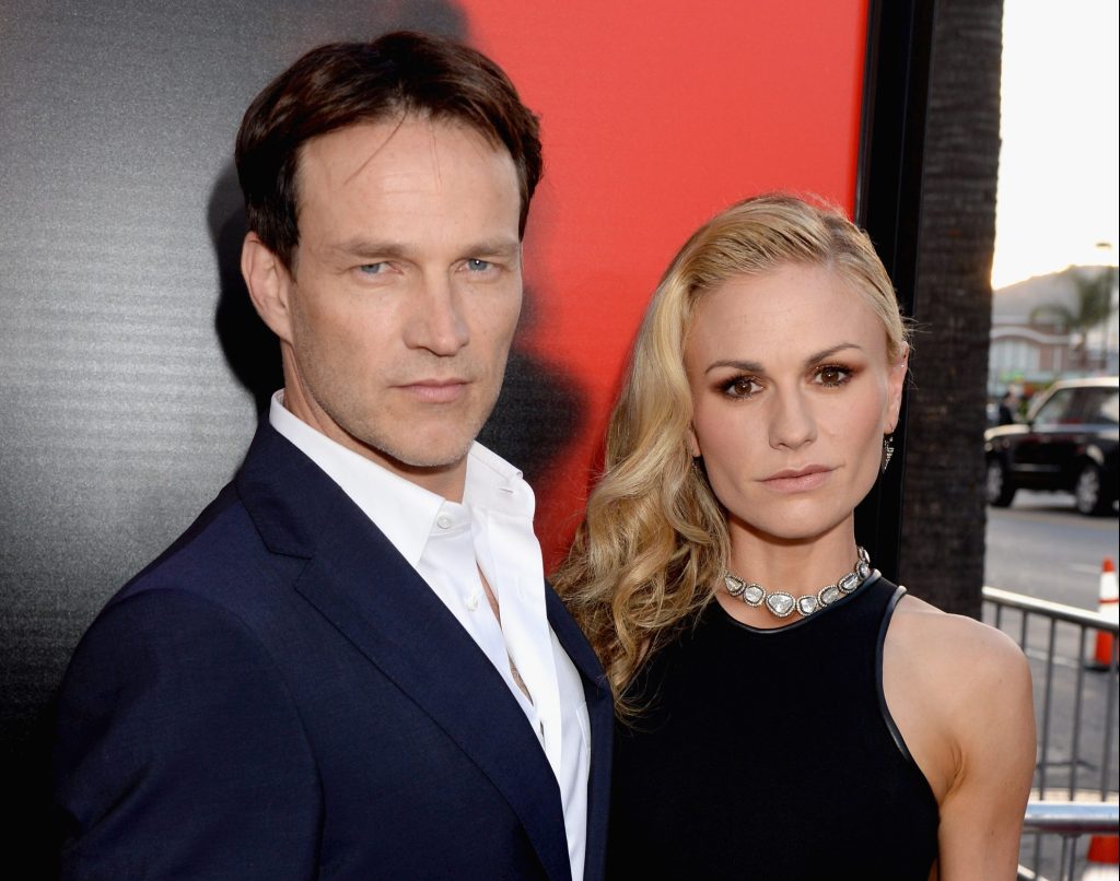 Stephen Moyer and Anna Paquin, 2013