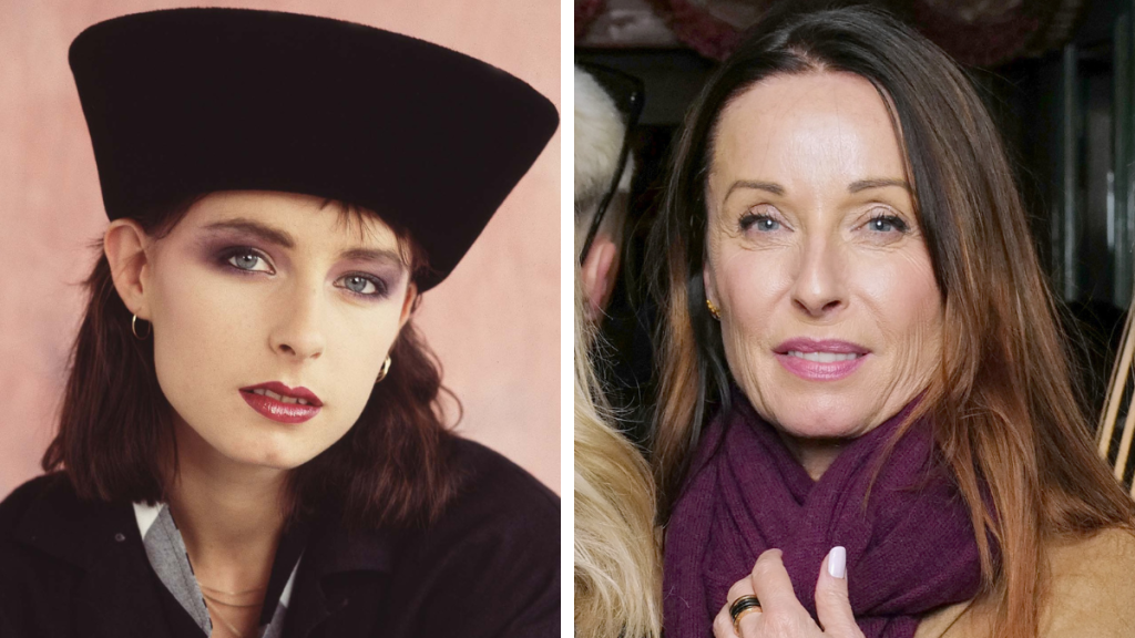 Keren Woodward in 1984 and 2024