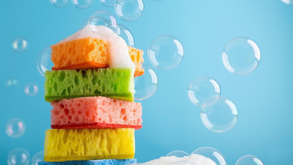 How to Clean a Sponge Before it Takes YOU to the Cleaners
