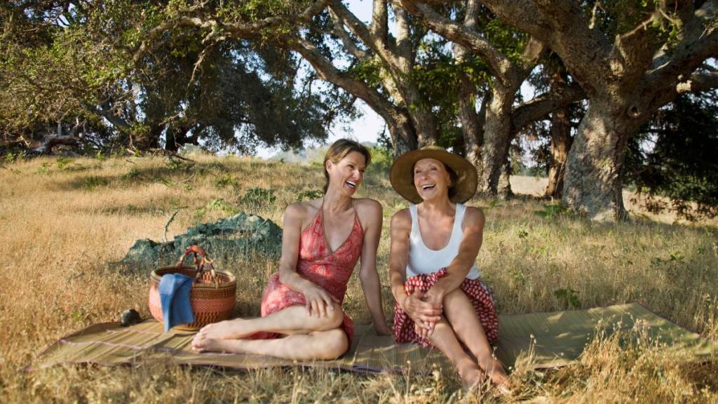 women having picnic; more energy
