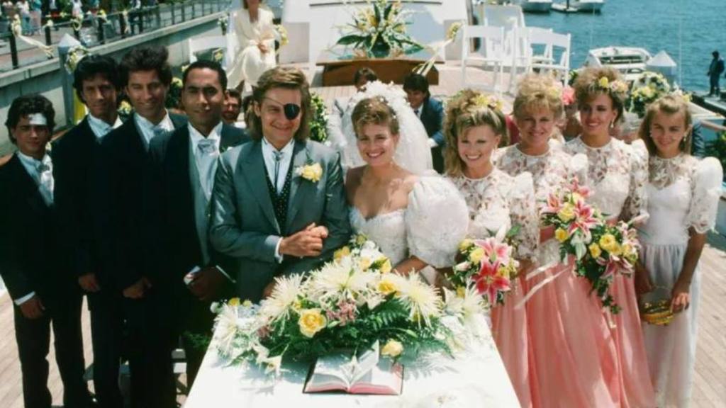 Days of Our LIves Patch and Kayla wedding 1988 mary beth evans stephen nichols