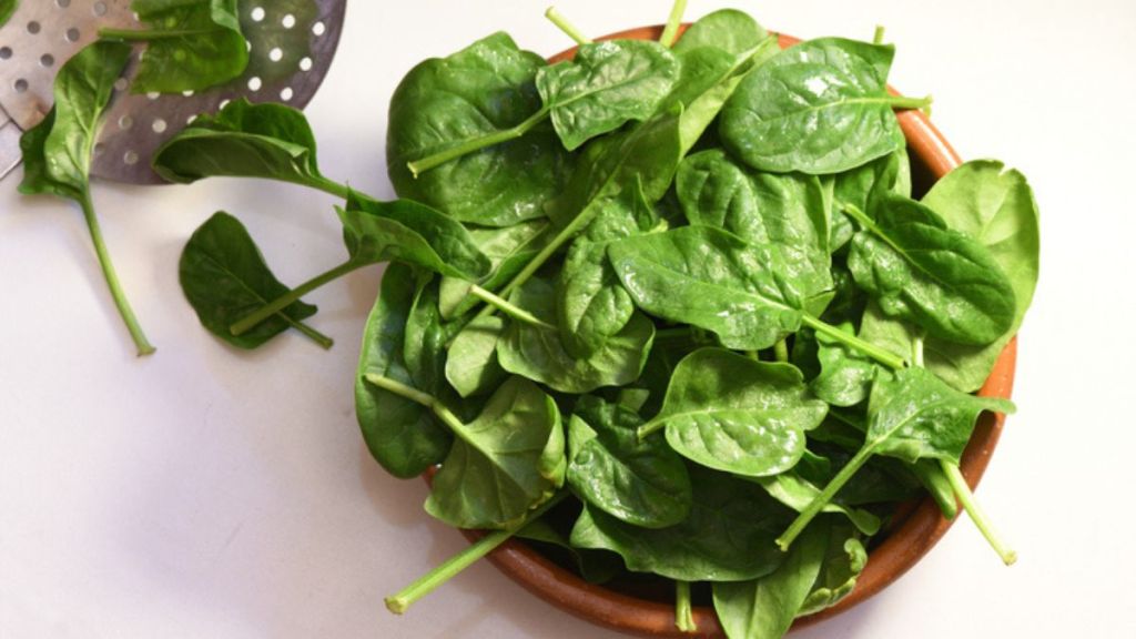 spinach casserole: spinach