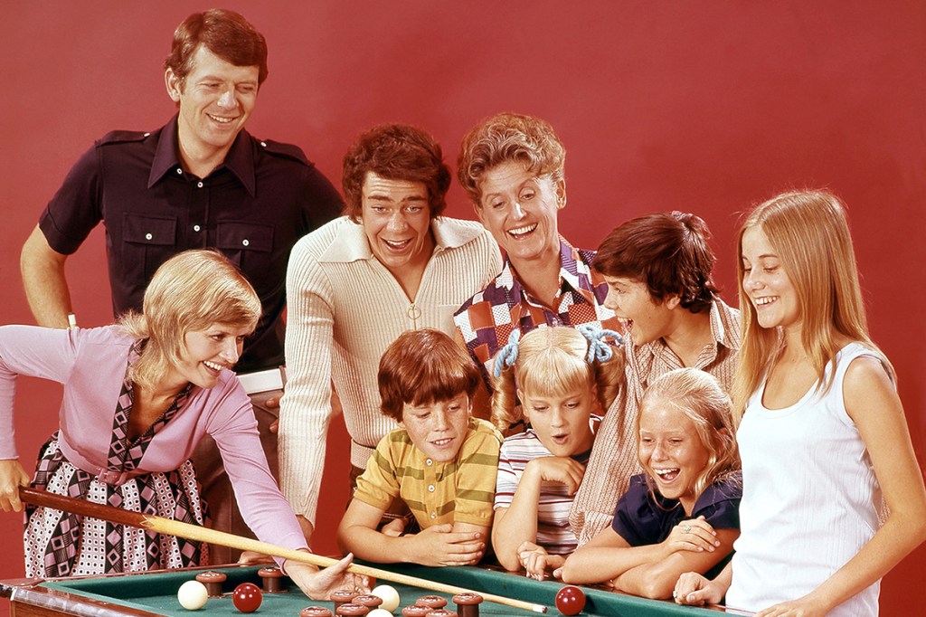 The cast of The Brady Bunch, 1972