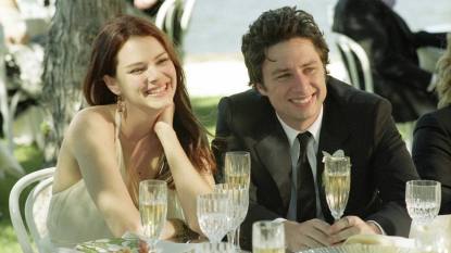 Zach Braff Movies and TV Shows: Zach Braff and Jacinda Barrett in 'The Last Kiss' (2006).