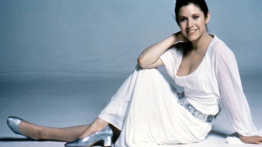 The actress in 'Star Wars'