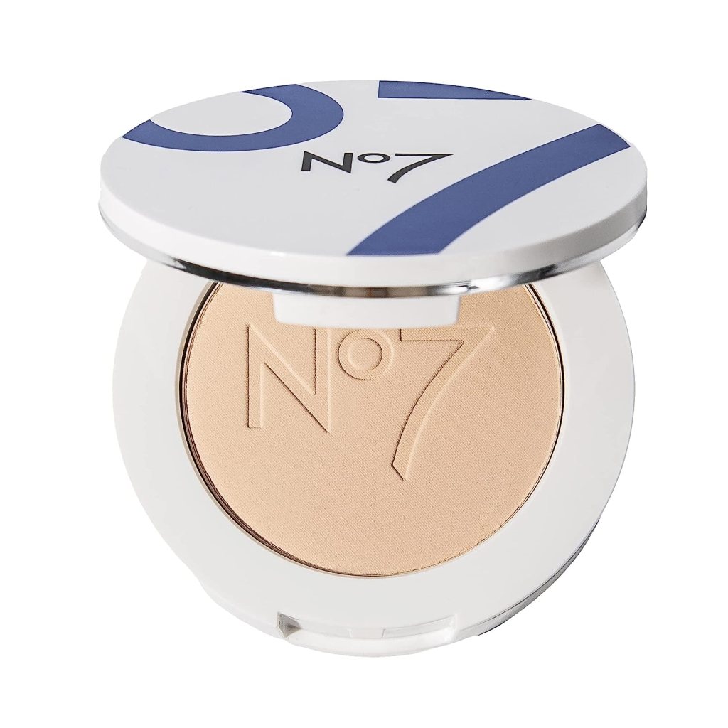 No7 Lift & Luminate Triple Action Pressed Powder, on of the viral beauty products 