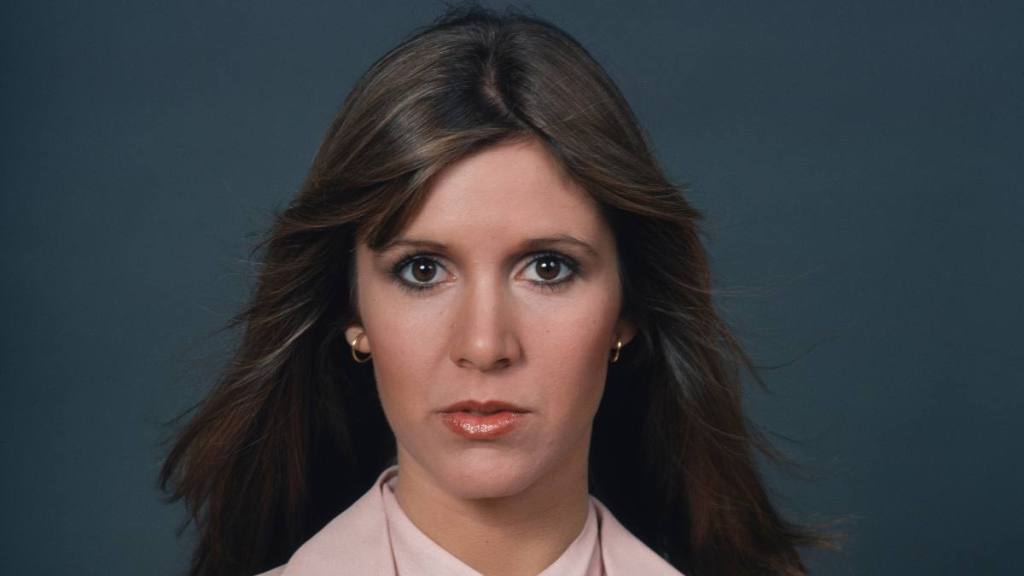 Carrie Fisher young in 1978