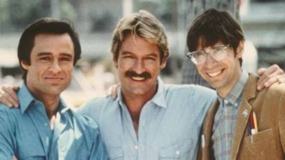Perry King, Joe Penny and Thom Bray in 'Riptide' (1984) Perry King Movies and TV Shows