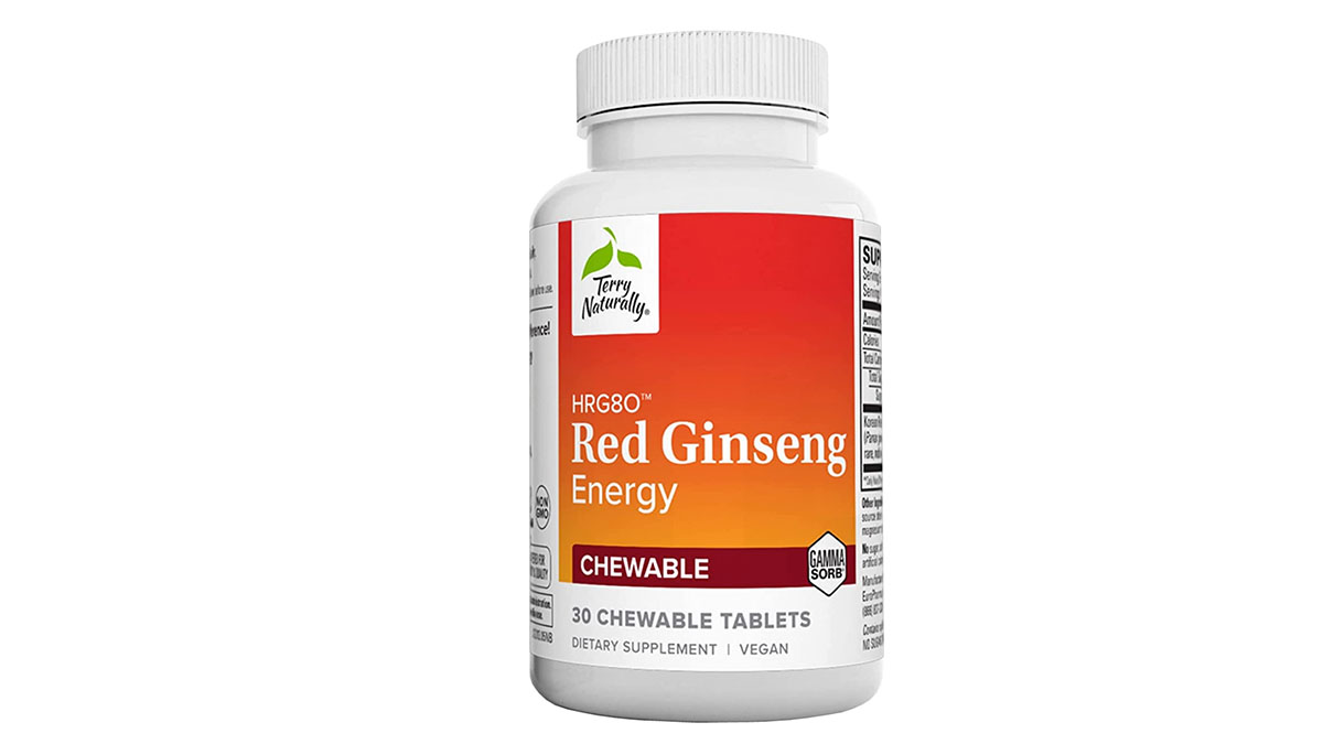 bottle of red ginseng