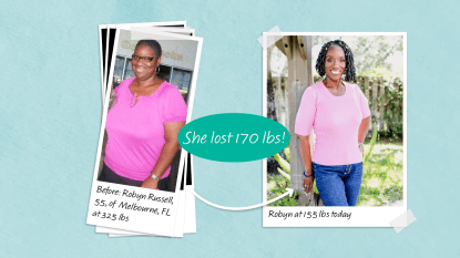 Robyn Russell, who lost weight with the Glucose Goddess plan
