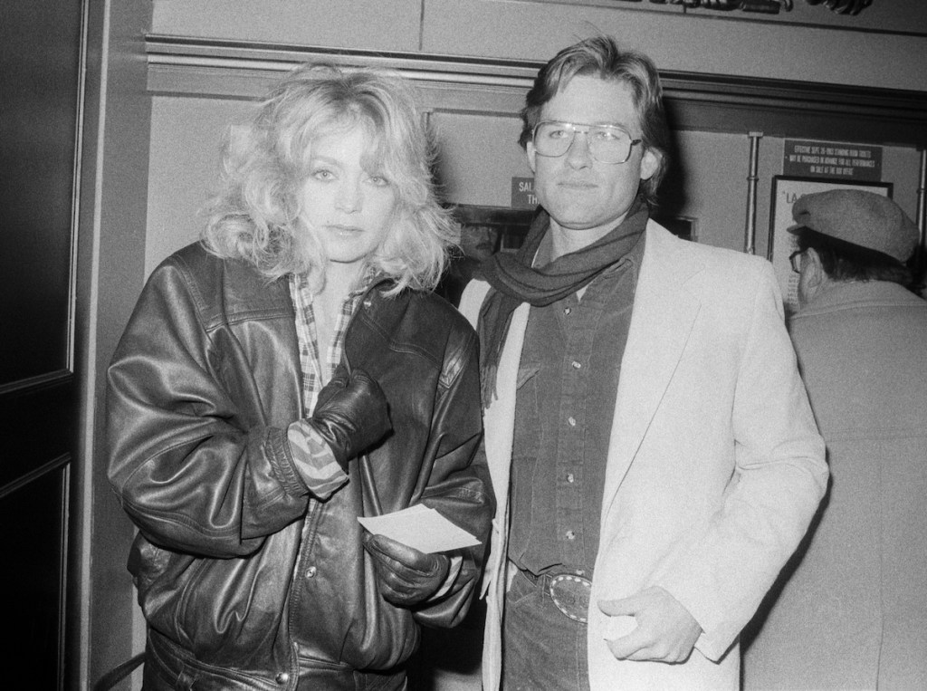 Kurt Russell and Goldie Hawn in the '80s