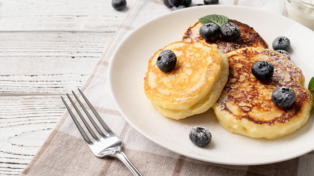 cottage cheese protein pancakes
