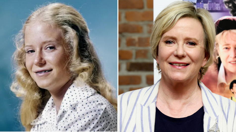 Eve Plumb then and now