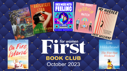 Book covers for FIRST October Book Club