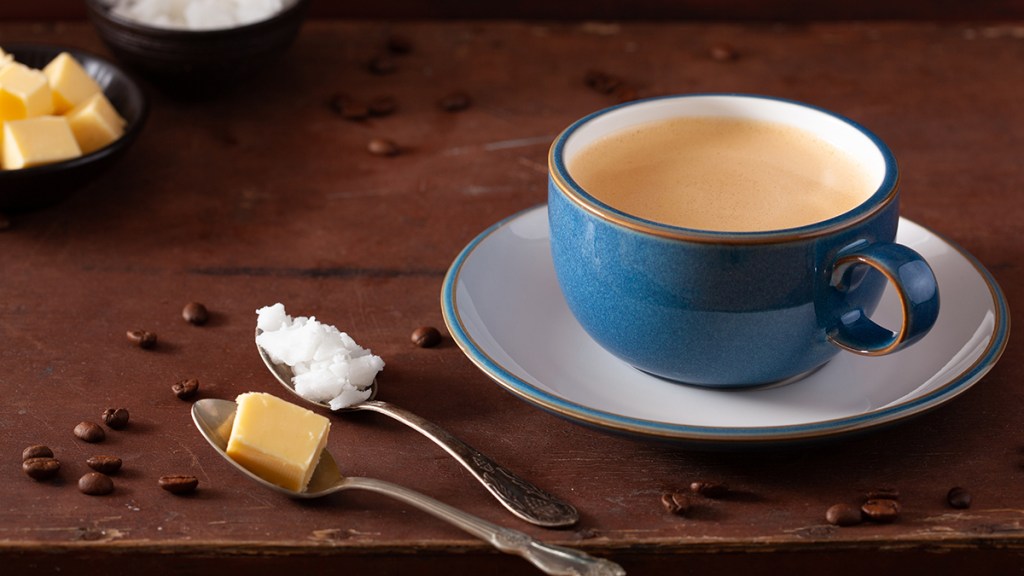 A cup of weight loss coffee known as Bulletproof coffee