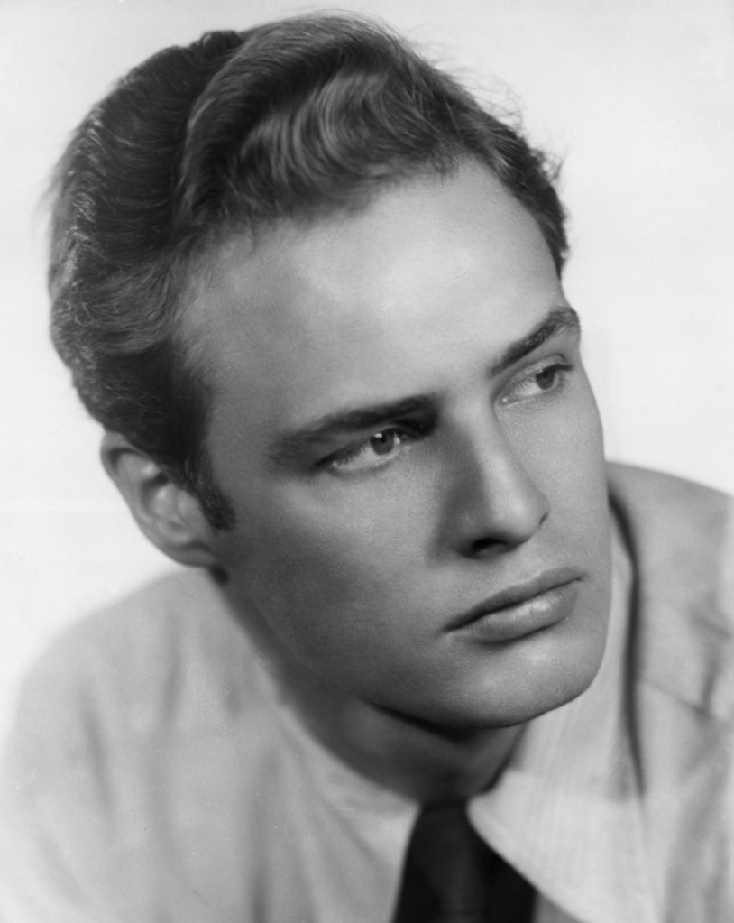 An early headshot of Marlon Brando
