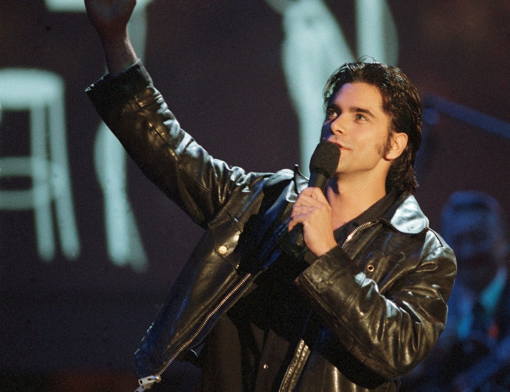 John Stamos at Elvis tribute event in 1994