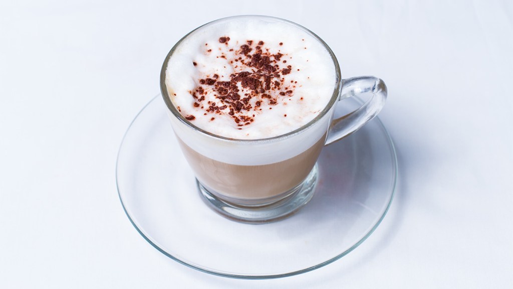 A spiced frothy coffee as part of a collection of DIY Starbucks recipes