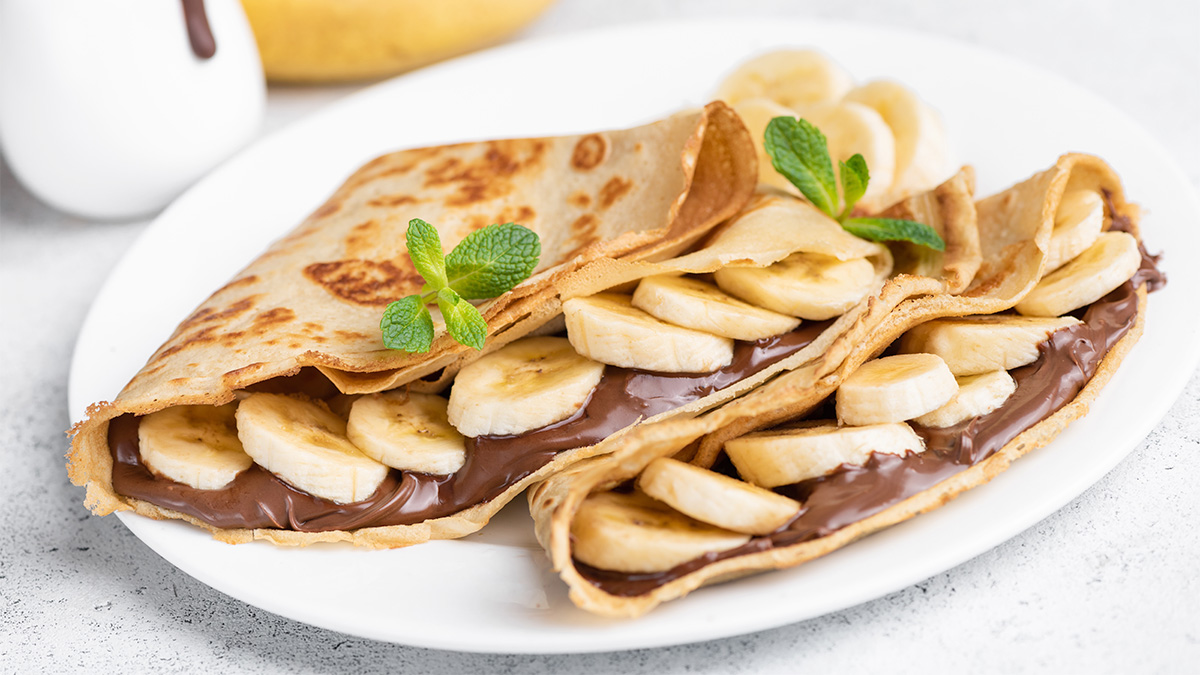 EASY Crepes with Pancake Mix - I Heart Naptime