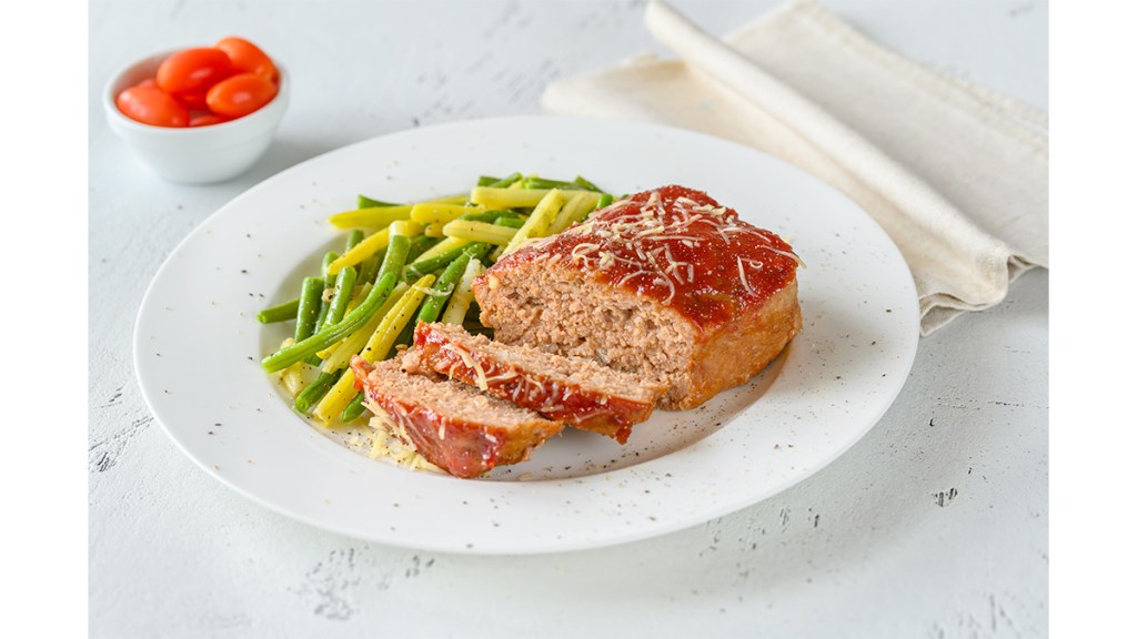 A recipe for Cheesy Meatloaf that's seasoned with Tuscan heat spice