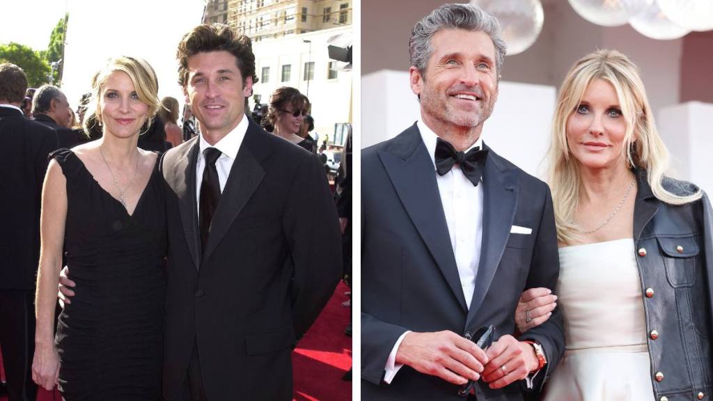 Patrick and Jillian Dempsey side by side (Patrick Dempsey movies and TV shows)