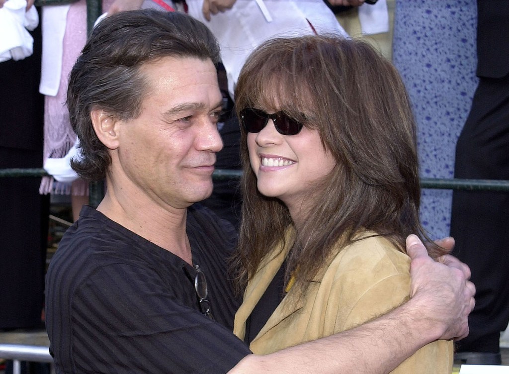 Eddie Van Halen and Valerie Bertinelli in 2001