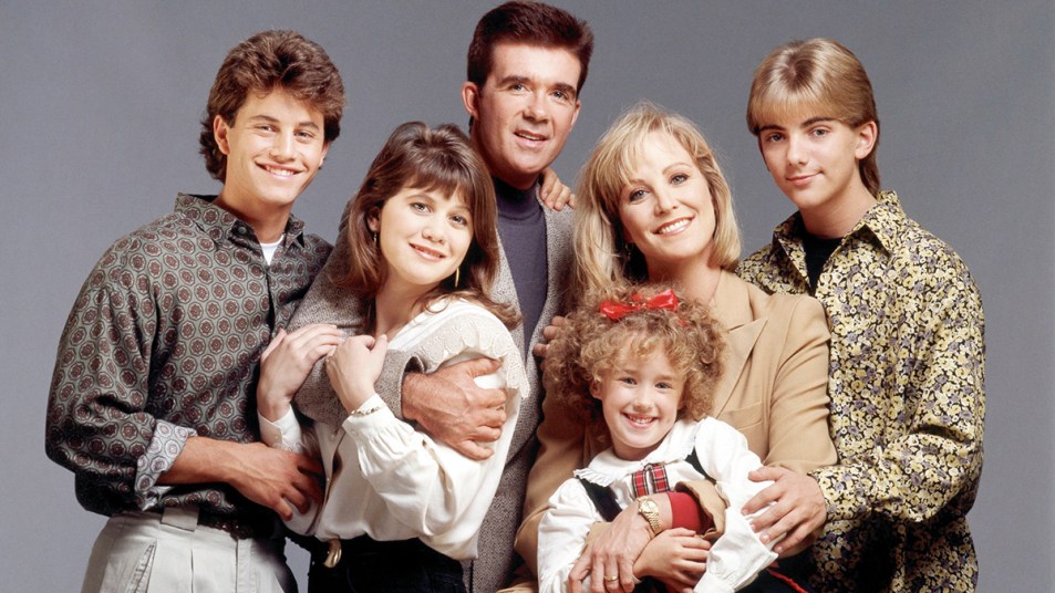 The cast of Growing Pains