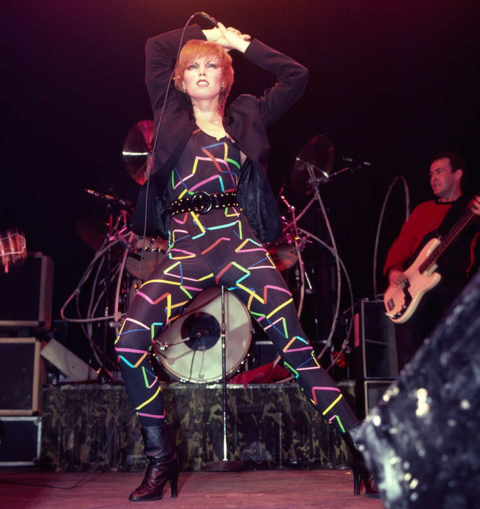 Pat Benatar onstage in 1980