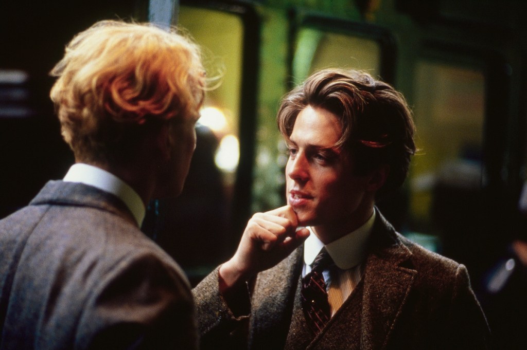 James Wilby and Hugh Grant in  'Maurice' 
