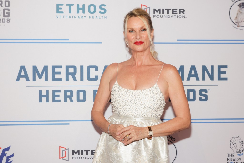 Nicollette Sheridan attends the American Humane Hero Dog Awards at The Breakers on November 10, 2023