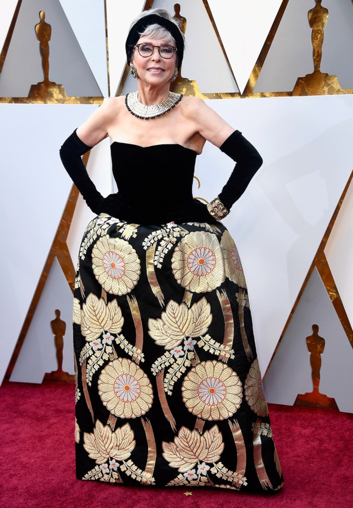 Rita Moreno at the Oscars in 2018