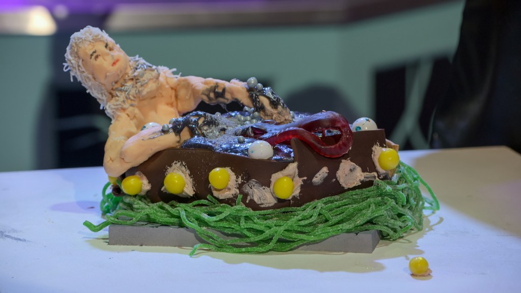Weird-looking cake from 'Nailed It!' best baking shows on netflix