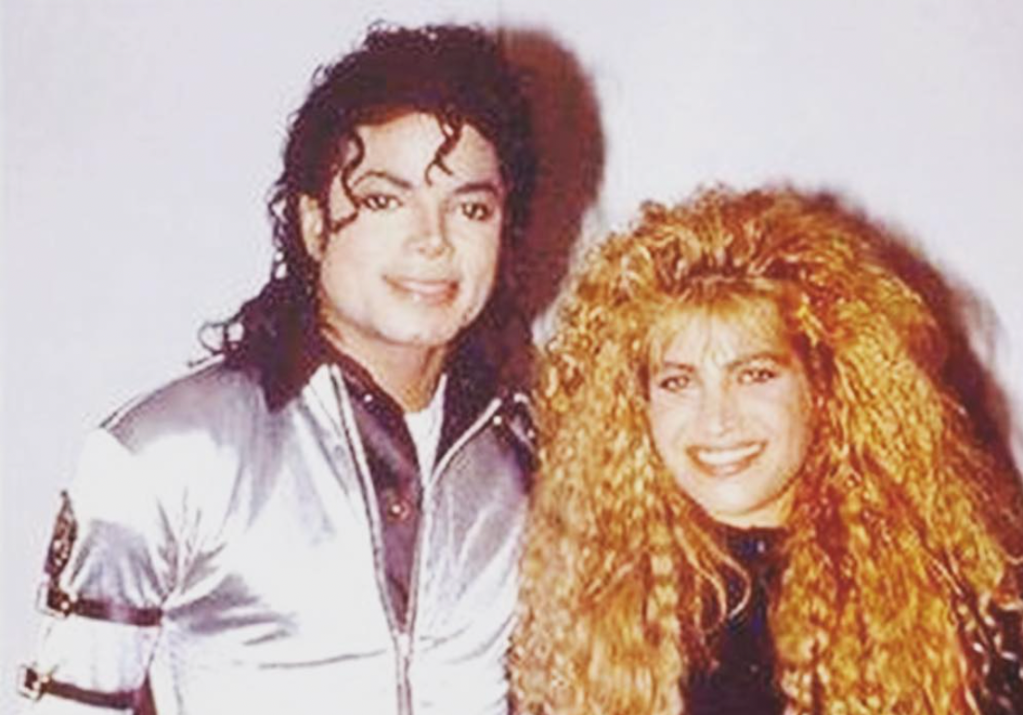 Michael Jackson and Taylor Dayne in 1988