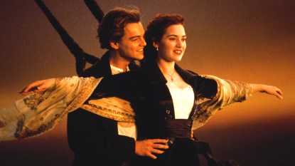 Leonardo DiCaprio and Kate Winslet in 'Titanic', 1997