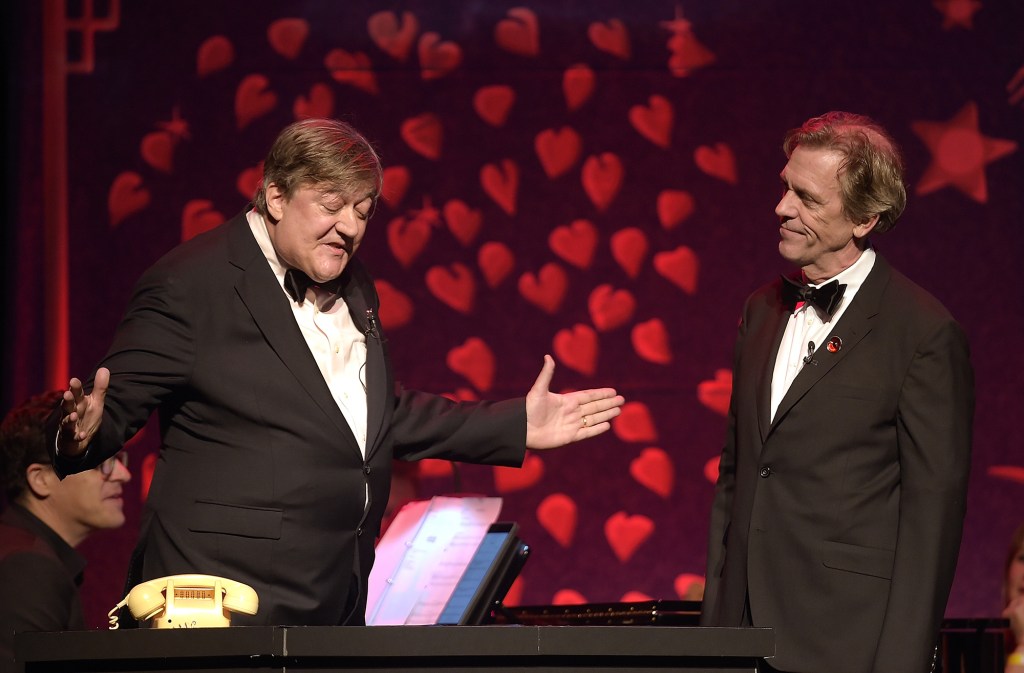 Stephen Fry and Hugh Laurie
