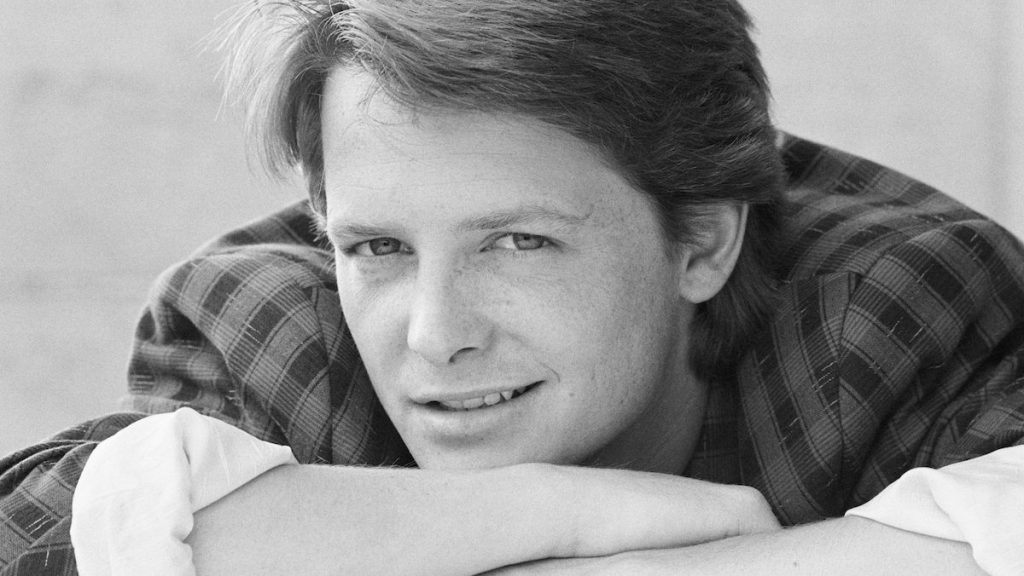 Portrait of Michael J Fox, 1985