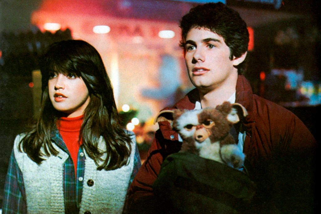 Phoebe Cates and Zach Galligan in 'Gremlins,' 1984