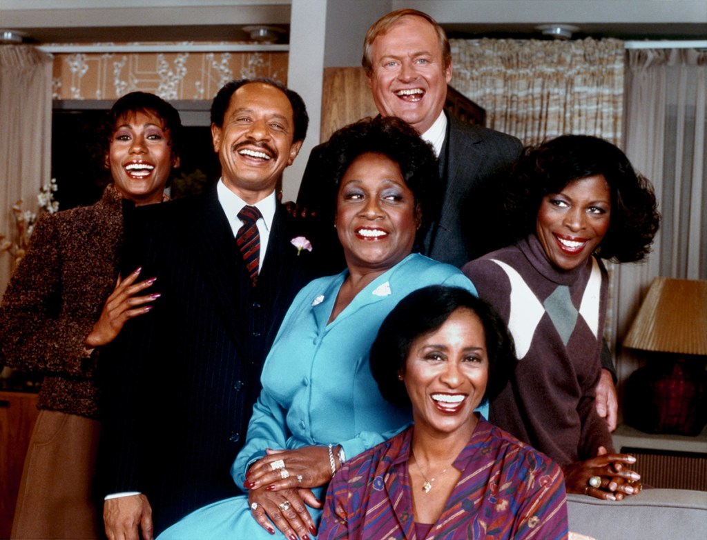 The Jeffersons cast in 1977