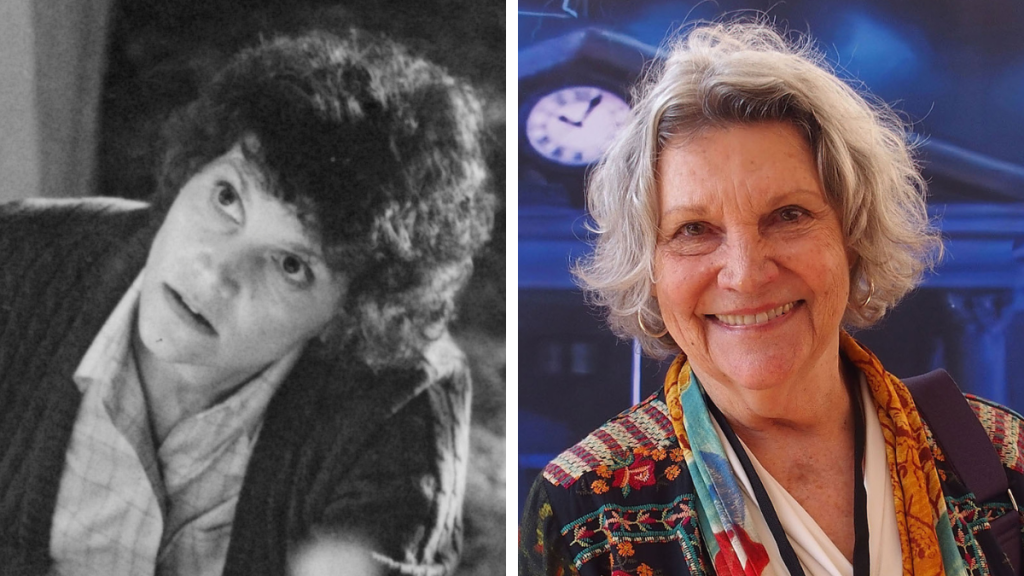 Frances Lee McCain in 1984 and 2022