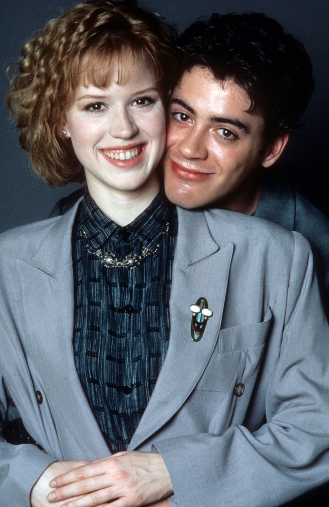 Molly Ringwald and Robert Downey Jr. in 'The Pick-Up Artist', 1987