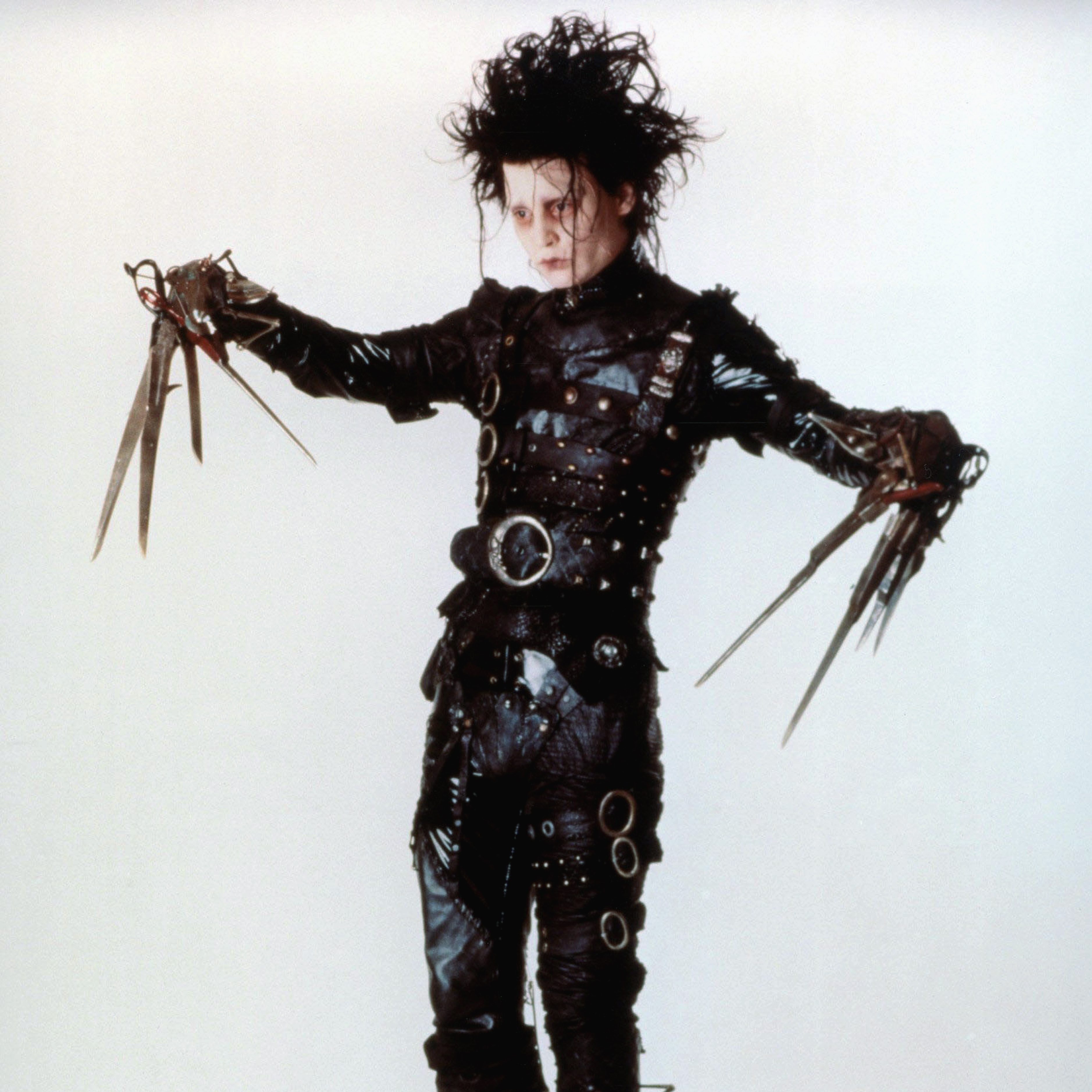 The actor in Edward Scissorhands, 1990