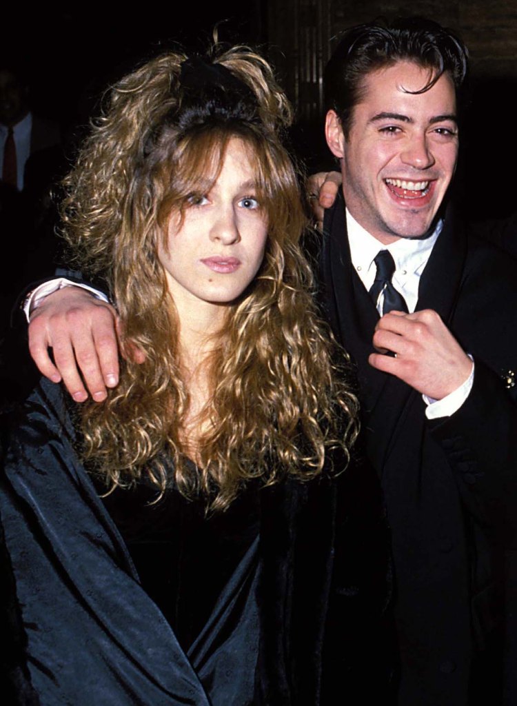 Sarah Jessica Parker and Robert Downey Jr. in 1988