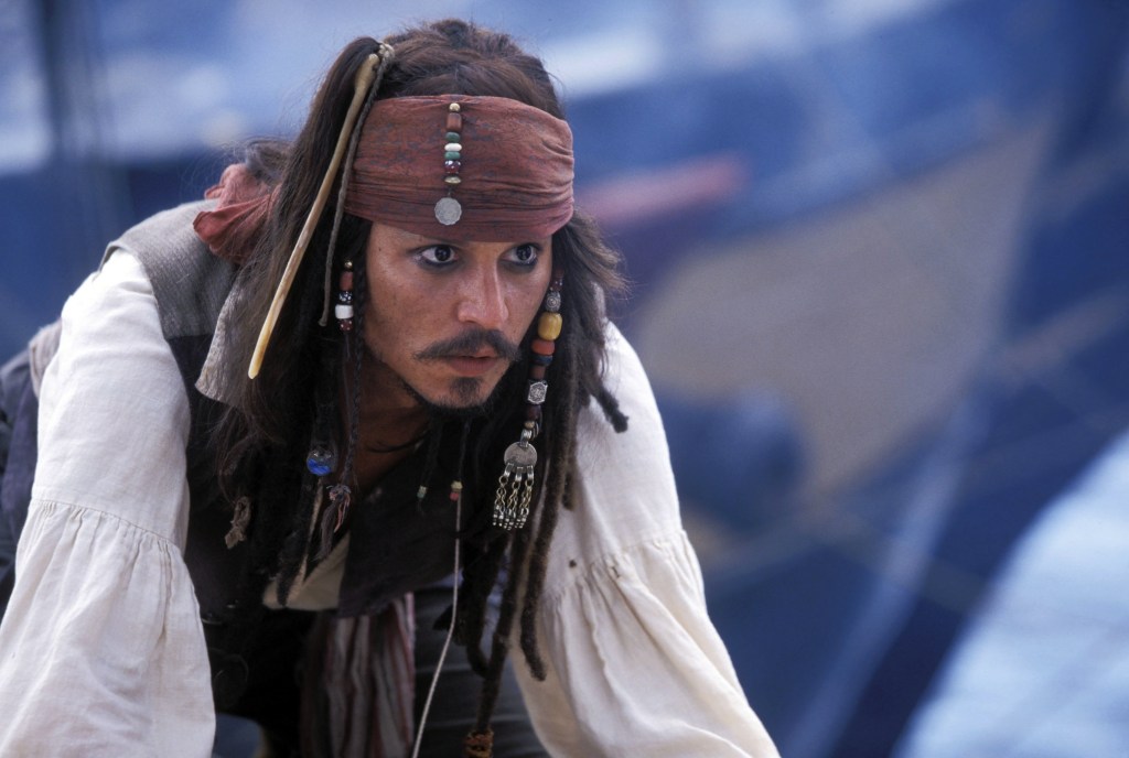 Johnny Depp, Pirates of the Caribbean: The Curse of the Black Pearl, 2003