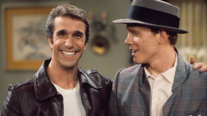 Henry Winkler and in Ron Howard 'Happy Days' (1974) (Henry Winkler Movies and TV Shows)