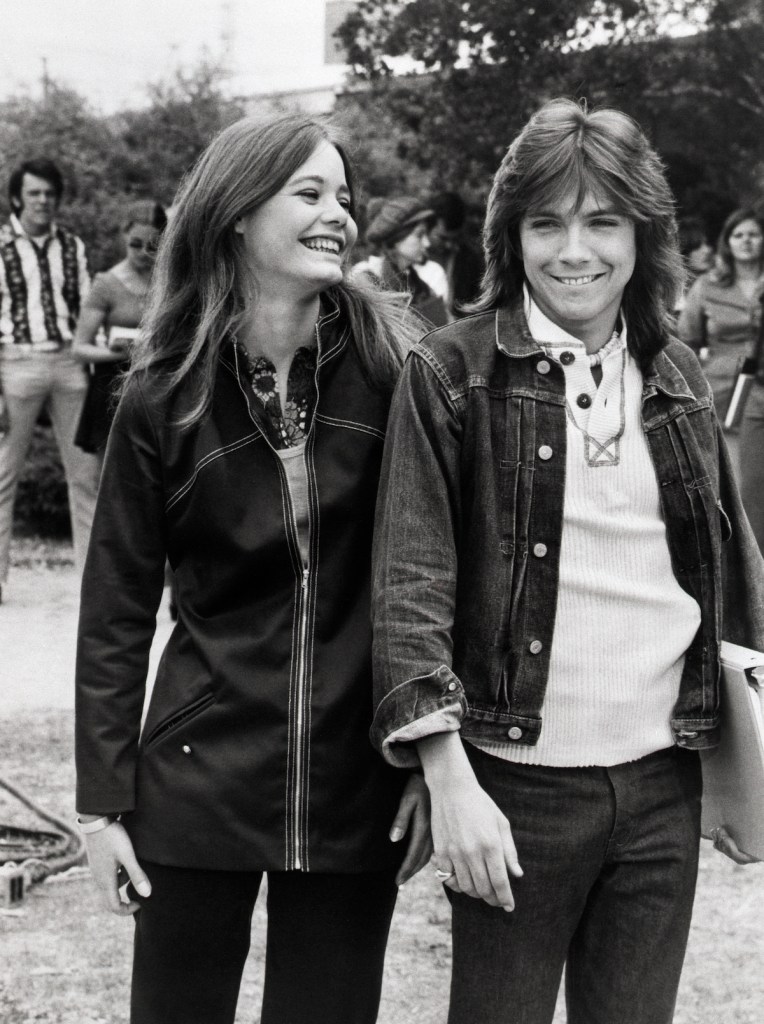 Susan Dey and David Cassidy in 1972