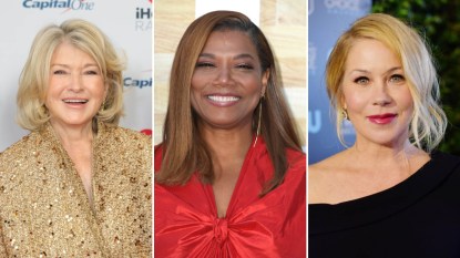 Martha Stewart, Queen Latifah and Christina Applegate