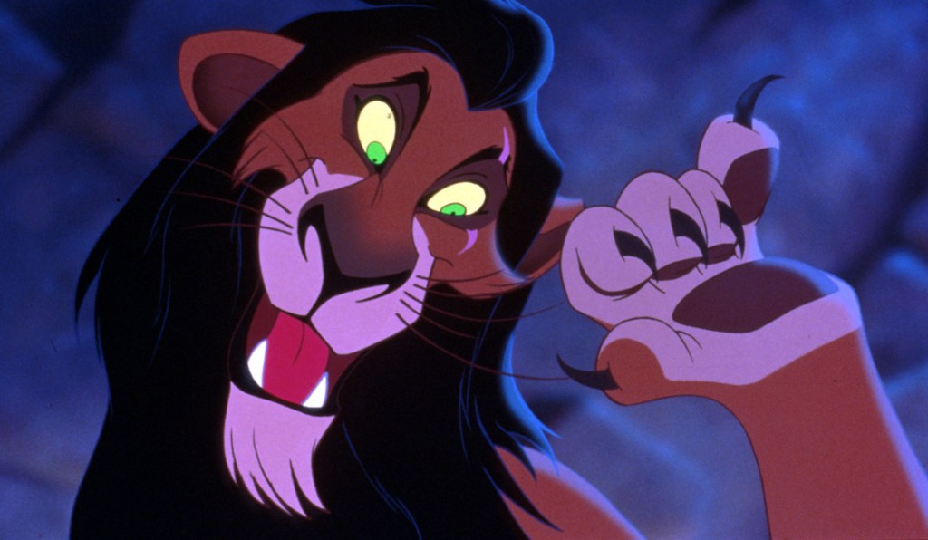 Scar in 'The Lion King' 1994