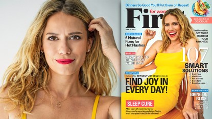 Bethany Joy Lenz and FIRST for Women cover